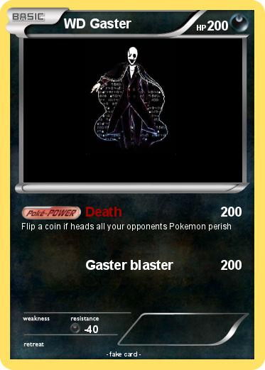 Pokemon WD Gaster