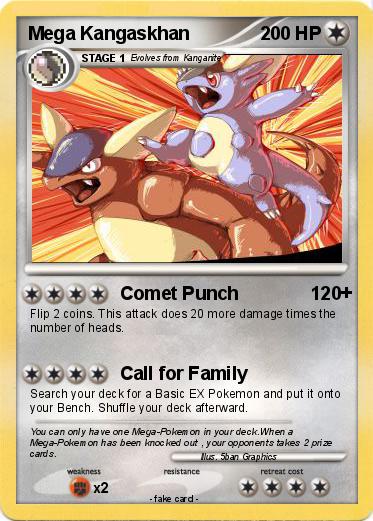 Pokemon Mega Kangaskhan