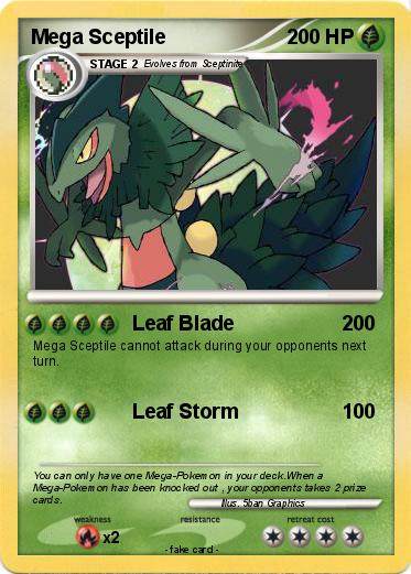 Pokemon Mega Sceptile