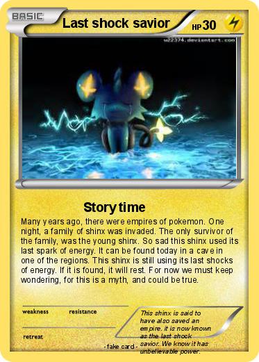 Pokemon Last shock savior