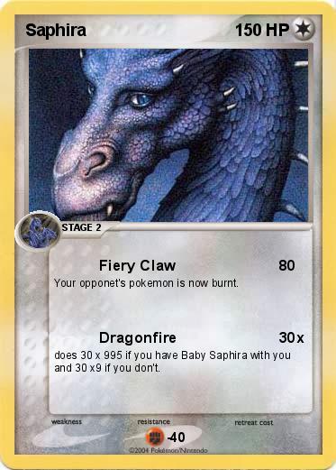 Pokemon Saphira                              