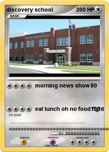 Pokemon discovery school