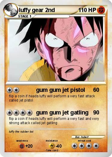 Pokemon luffy gear 2nd