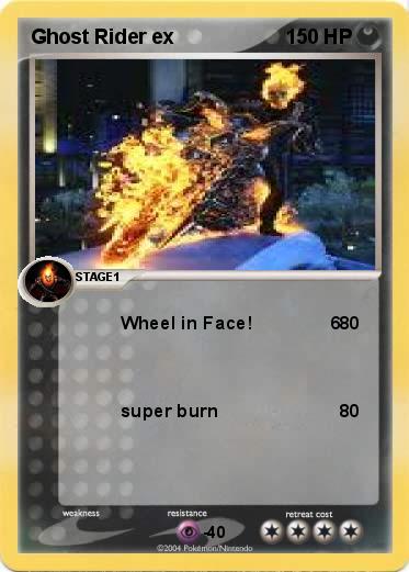 Pokemon Ghost Rider ex