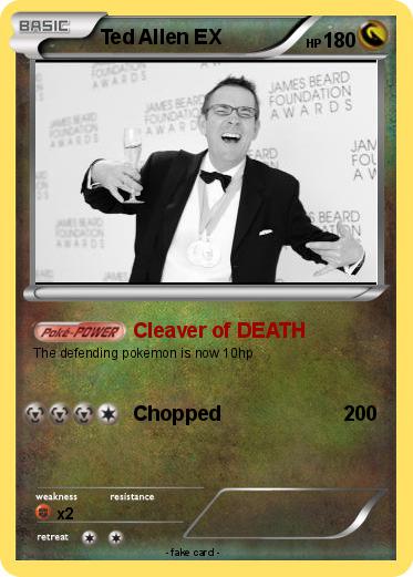 Pokemon Ted Allen EX