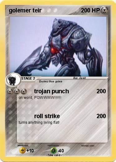 Pokemon golemer teir