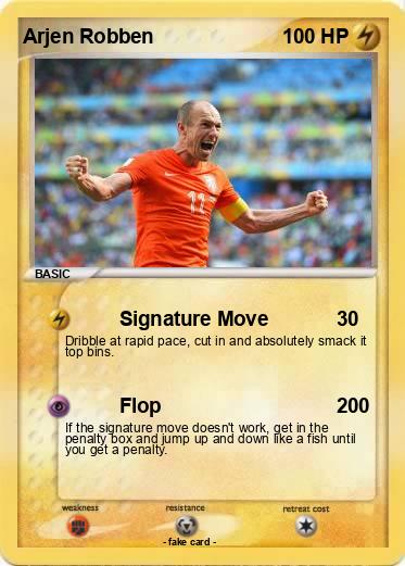 Pokemon Arjen Robben Pokemon Arjen Robben