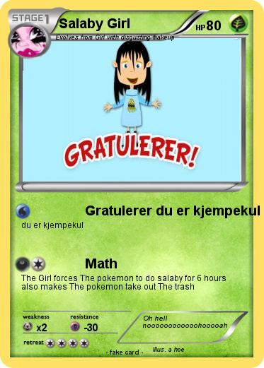 Pokemon Salaby Girl