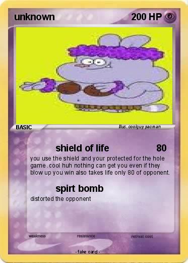 Pokemon unknown