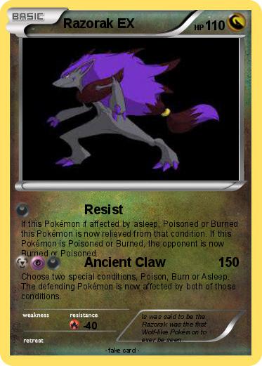 Pokemon Razorak EX