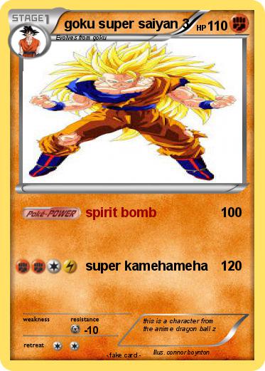 Pokemon goku super saiyan 3