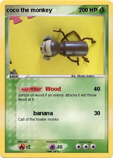 Pokemon coco the monkey