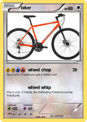 Pokemon biker