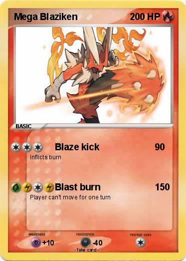 Pokemon Mega Blaziken