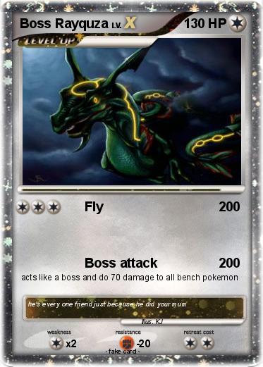 Pokemon Boss Rayquza