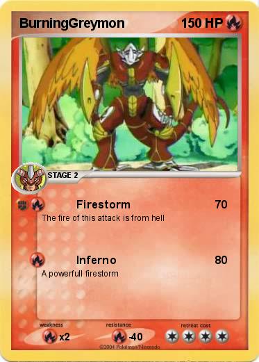 Pokemon BurningGreymon