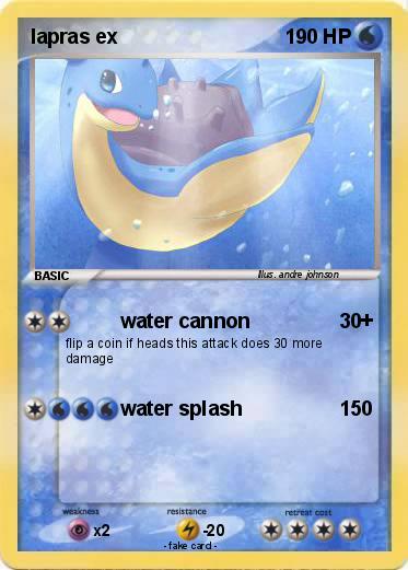 Pokemon lapras ex