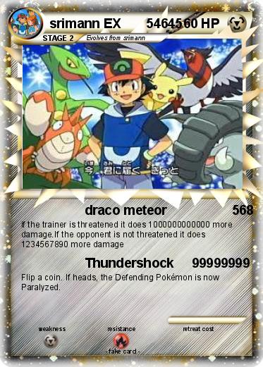 Pokemon srimann EX       54645