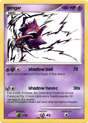 Pokemon gengar