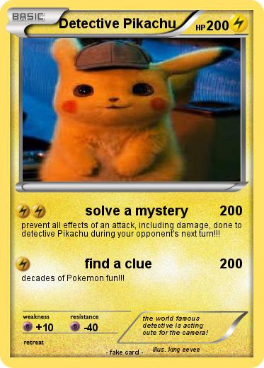 Pokemon Detective Pikachu