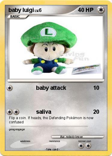Pokemon baby luigi