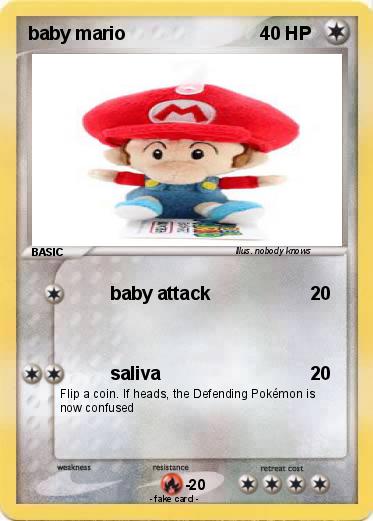 Pokemon baby mario