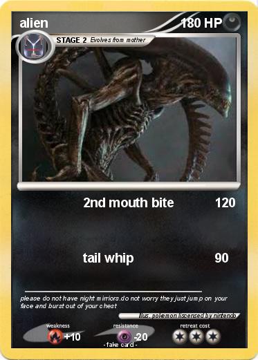 Pokemon alien