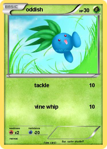 Pokemon oddish