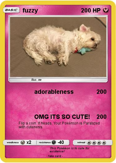 Pokemon fuzzy
