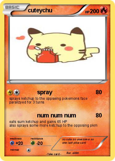 Pokemon cuteychu