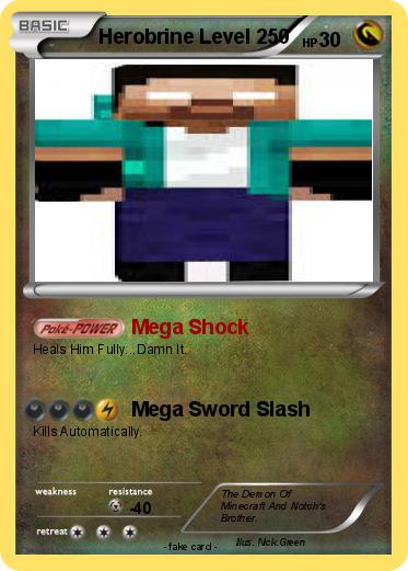 Pokemon Herobrine Level 250
