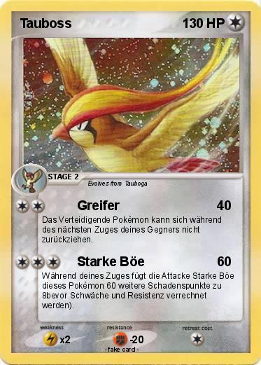 Pokemon Tauboss