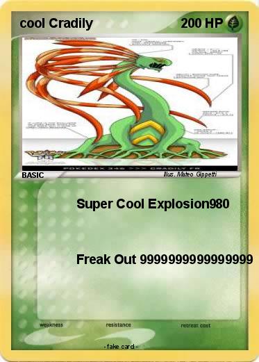 Pokemon cool Cradily