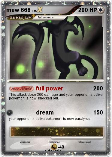Pokemon mew 666