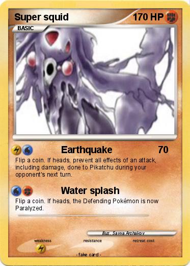 Pokemon Super squid
