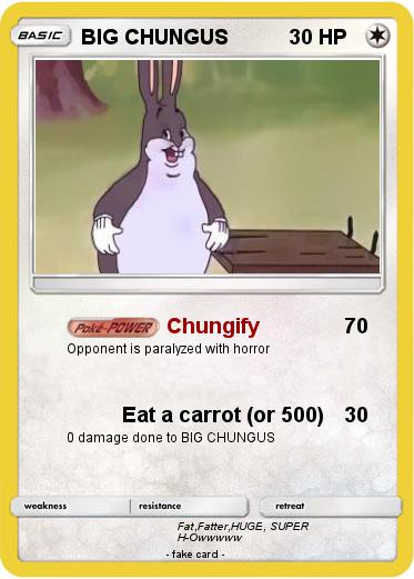 Pokemon BIG CHUNGUS