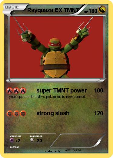 Pokemon Rayquaza EX TMNT