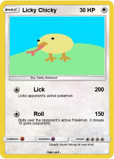 Pokemon Licky Chicky Pokemon Licky Chicky