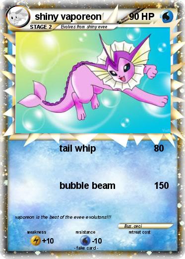 Pokemon shiny vaporeon