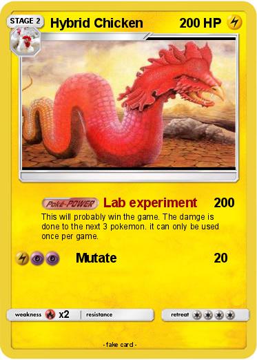 Pokemon Hybrid Chicken