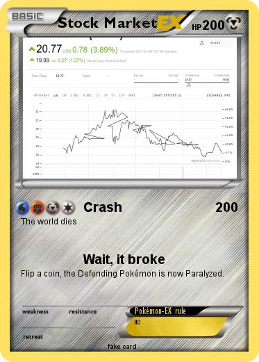 Pokemon Stock Market