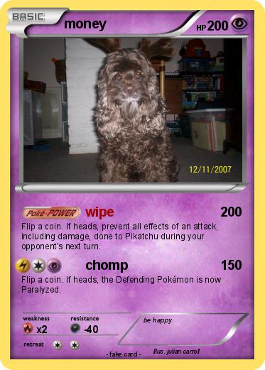 Pokemon money