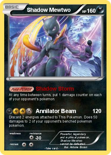 Pokemon Shadow Mewtwo