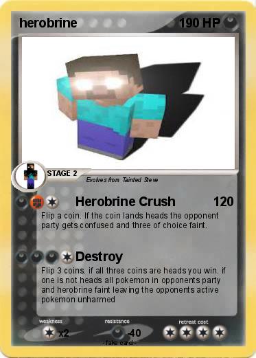 Pokemon herobrine