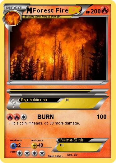 Pokemon Forest Fire