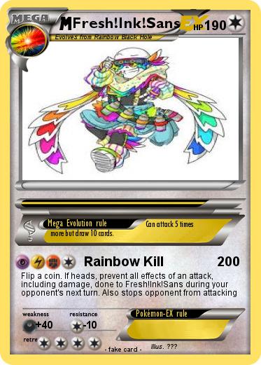 Pokemon Fresh!Ink!Sans