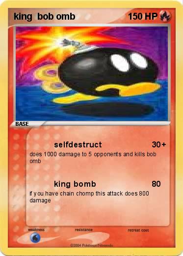 Pokemon king  bob omb