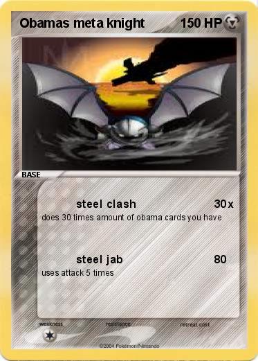 Pokemon Obamas meta knight