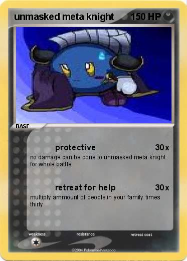 Pokemon unmasked meta knight