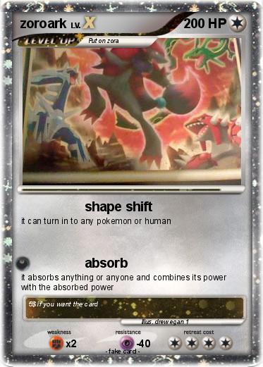Pokemon zoroark